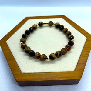 Men’s Tiger’s Eye Bracelet